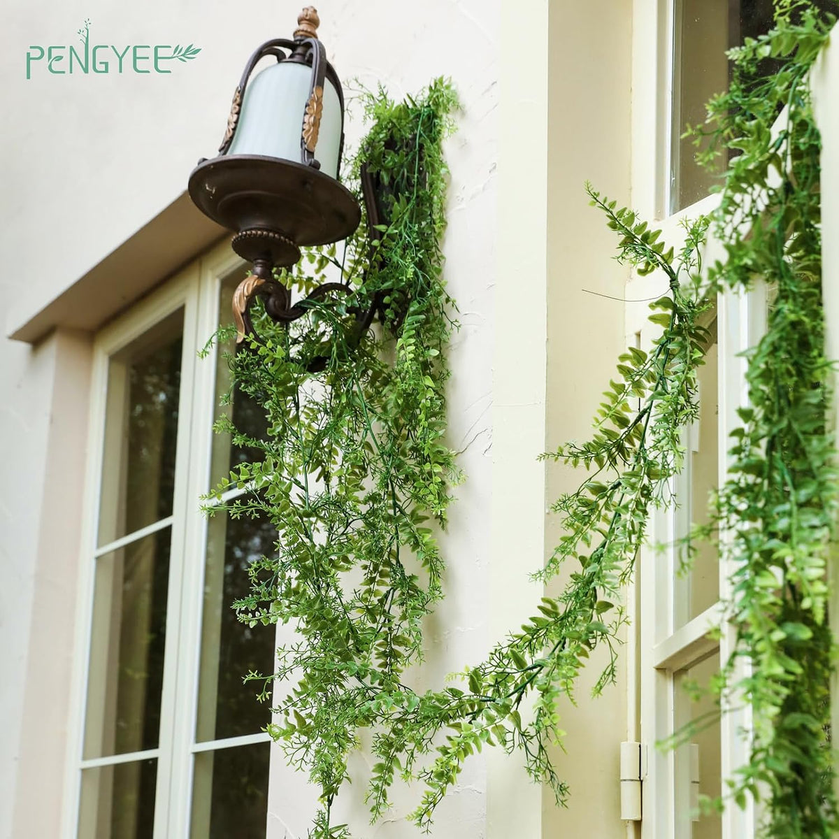 Artificial Greenery Garland 6 Pack, 5.57ft, for Hanging Greenery Decor