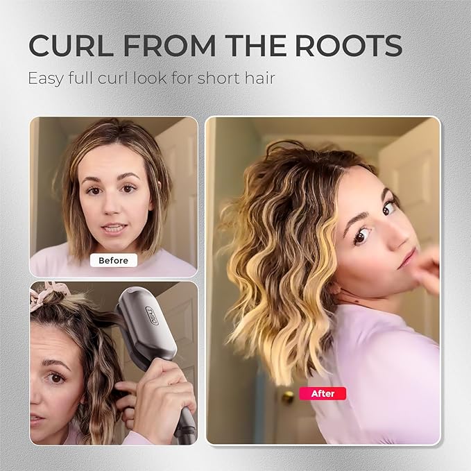Curling Iron Hair Crimper Waver