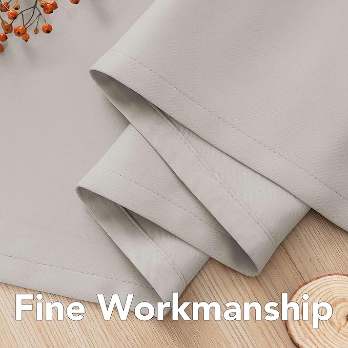 H.VERSAILTEX Premium Blackout Thermal Insulated Room Darkening Curtains