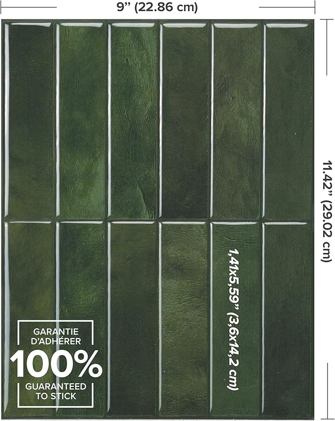 Smart Tiles SMART TILES Peel and Stick Backsplash