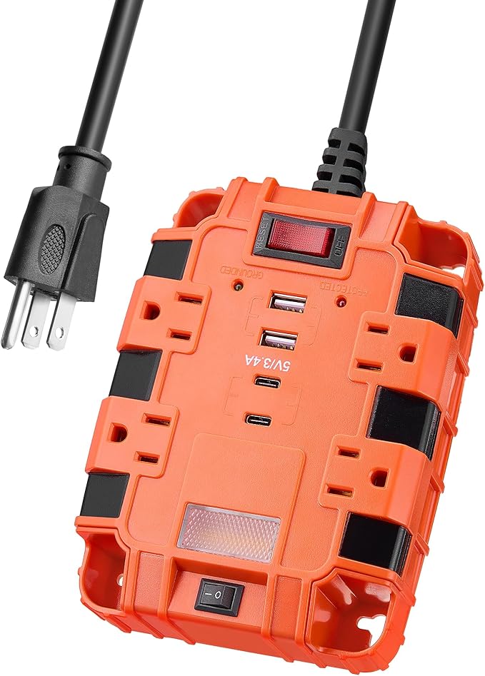 SURAIELEC Magnetic Power Strip
