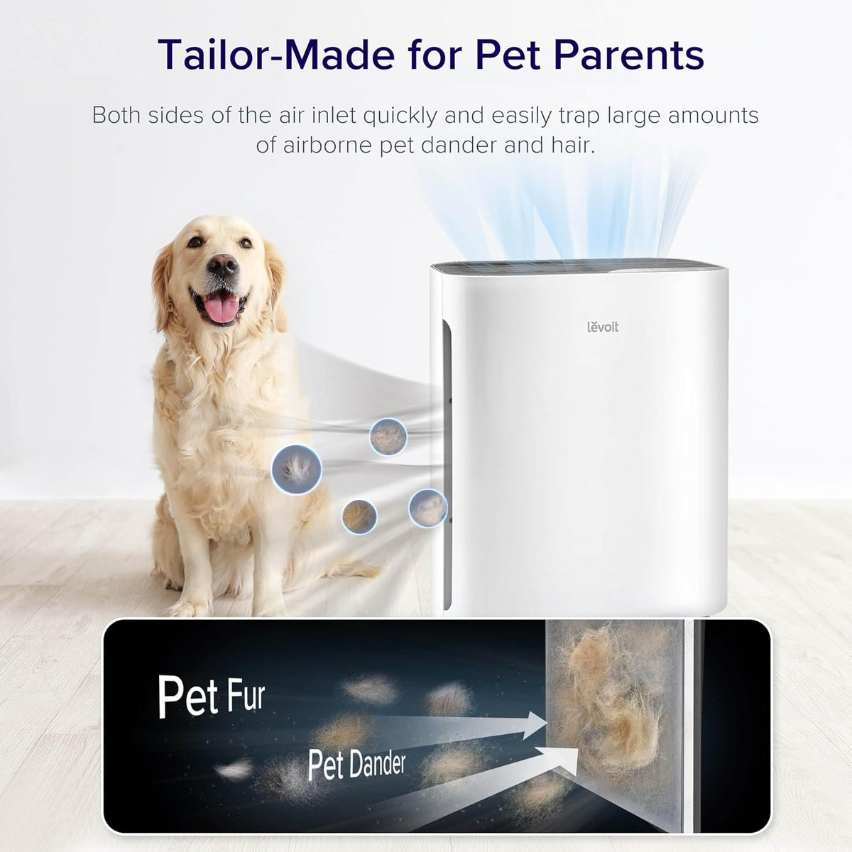 Levoit Air Purifier for Home Bedroom Small Room, Quiet Operation