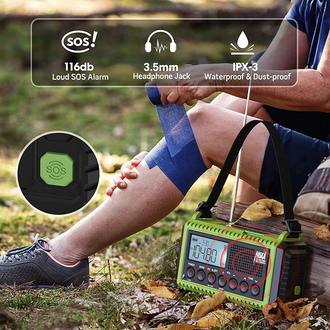Emergency Radio, 5000 NOAA Weather Radio