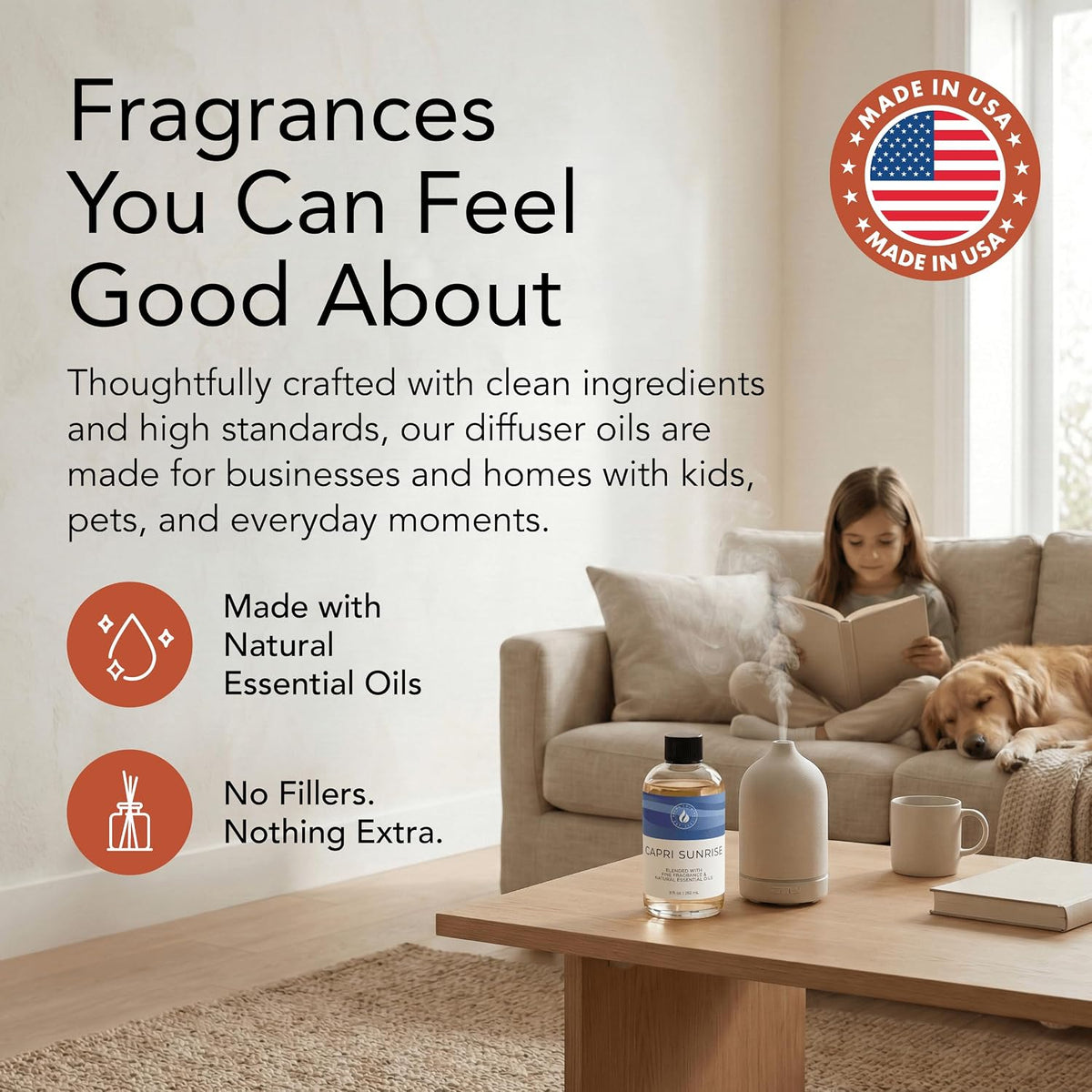 Aroma Country Capri Sunrise Diffuser Oil