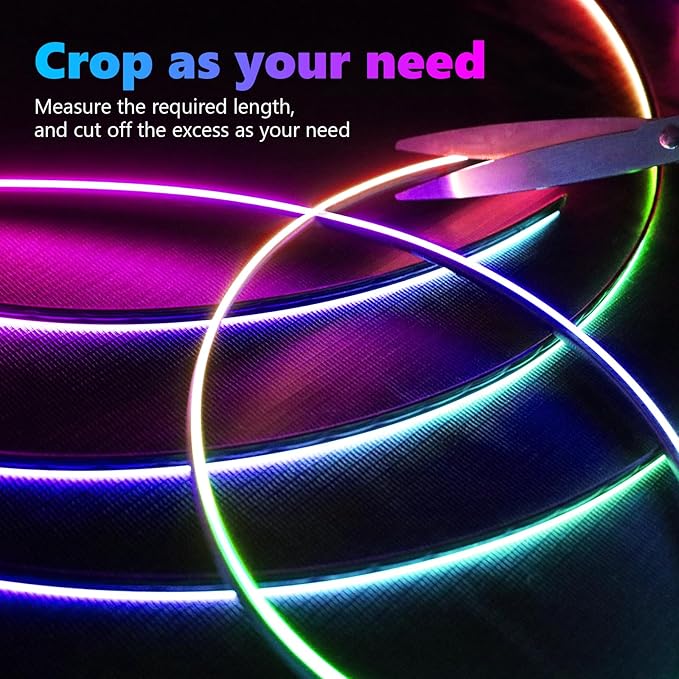 Interior Car LED Strip Lights, Acrylic LED Lights