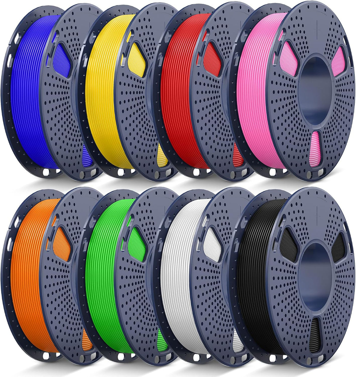 JAYO PETG 3D Printer Filament Bundle 1.75mm, 250g, 8-Pack