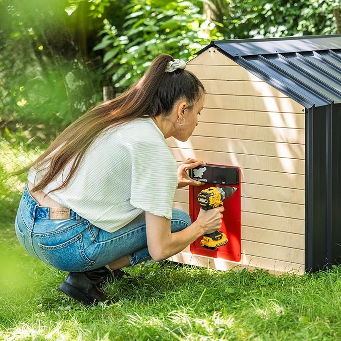 Run-Chicken Door T50 – Automatic Chicken Coop Door Opener, Battery Powered &