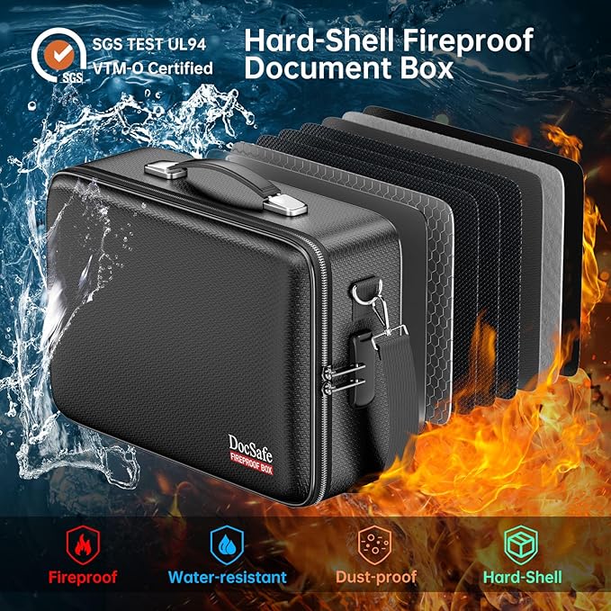 DocSafe Fireproof Document Box