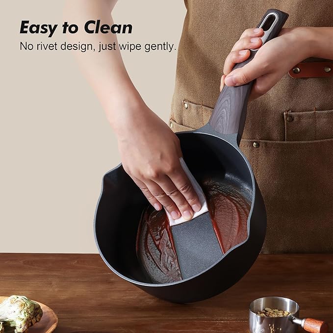 SENSARTE 2.0 & 3.0 Quart Sauce Pan Sets