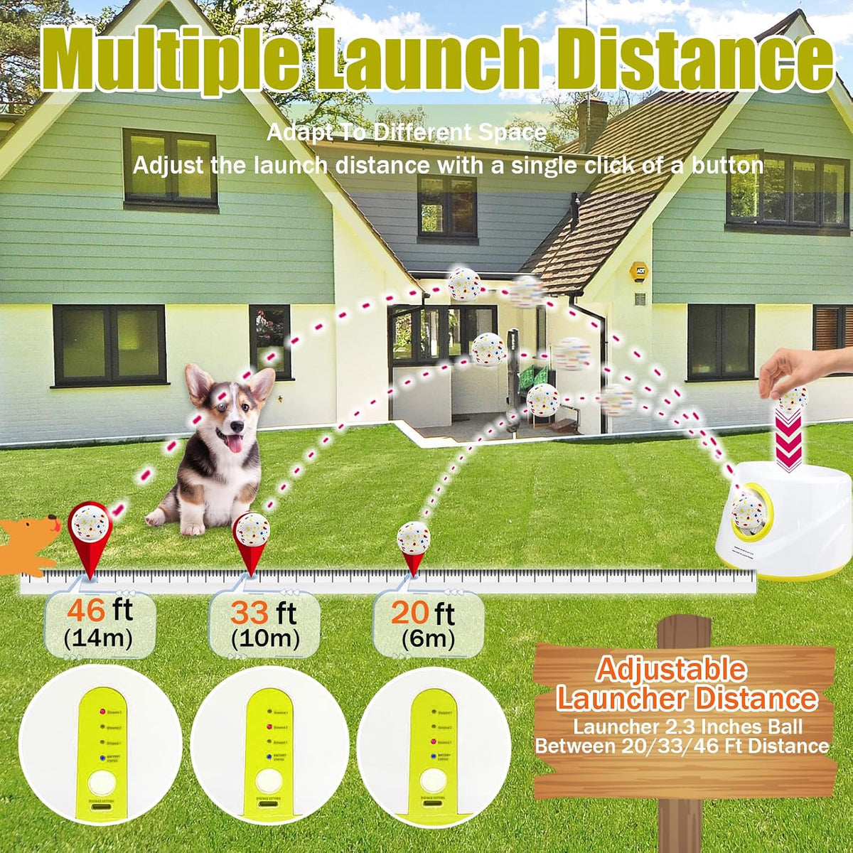 Magicorange Automatic Dog Ball Launcher