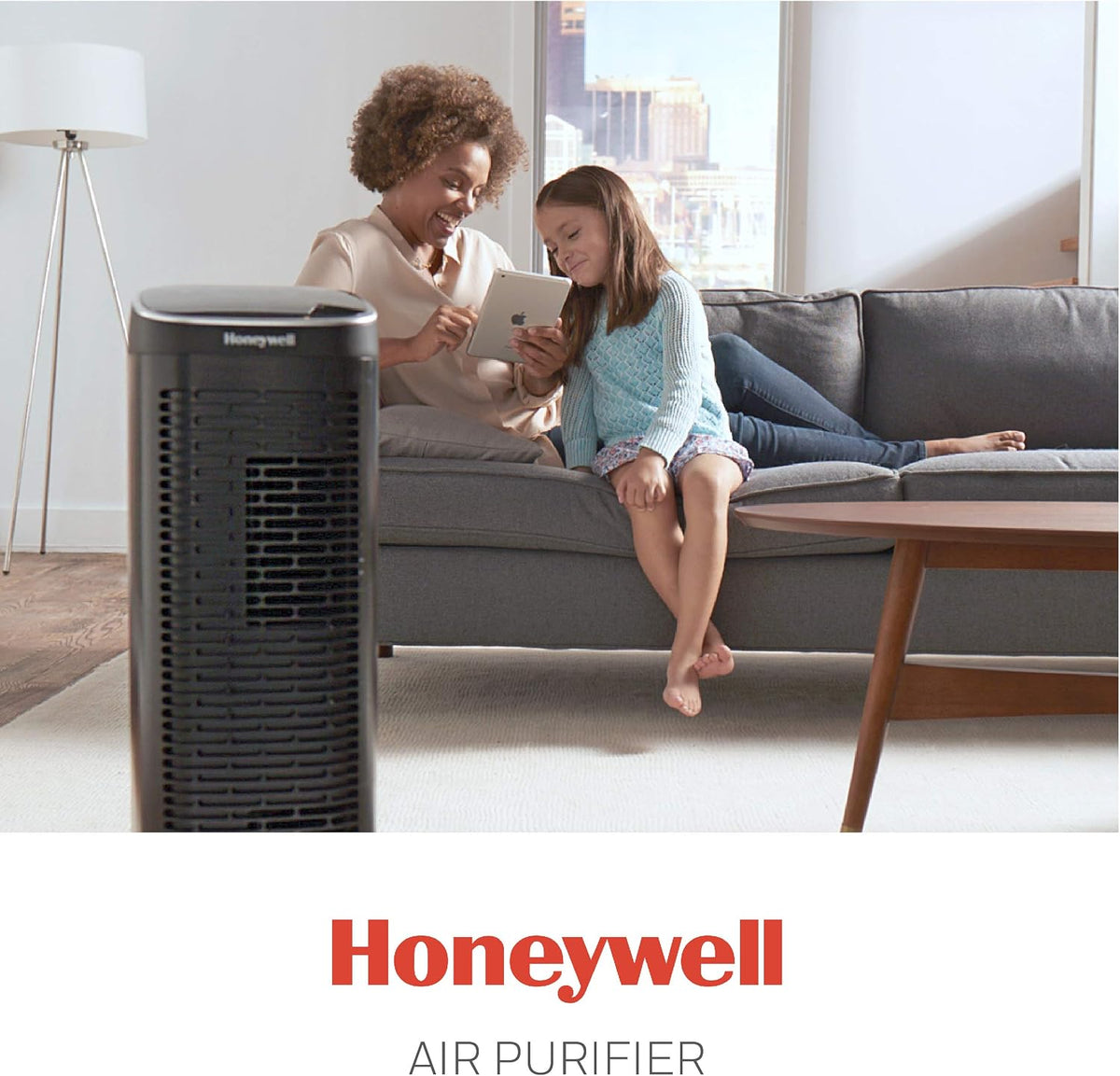 Honeywell Air Genius Air Purifier for Home, Large Rooms up to 1268Ft² with Pe...