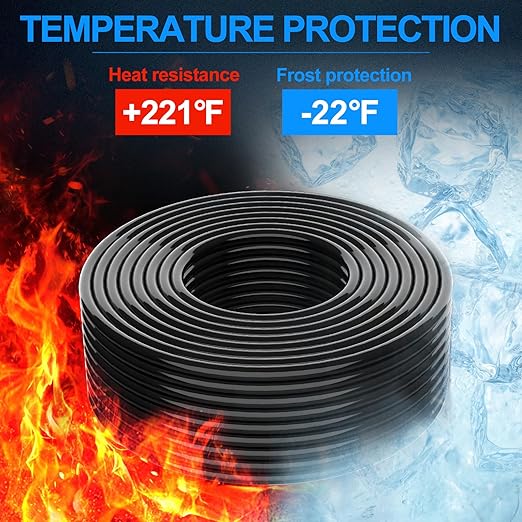 NAOEVO 18 Gauge Wire 6 Conductor Electrical Wire, 18 AWG Stranded PVC Cord