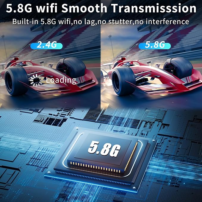 Wireless HDMI Transmitter and Receiver 328ft/100m Extender 4K Decode Input