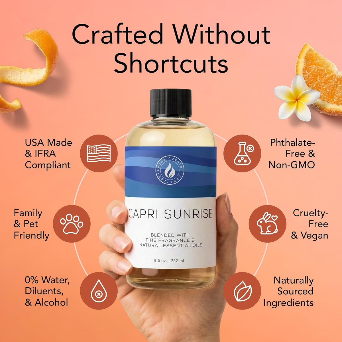 Aroma Country Capri Sunrise Diffuser Oil
