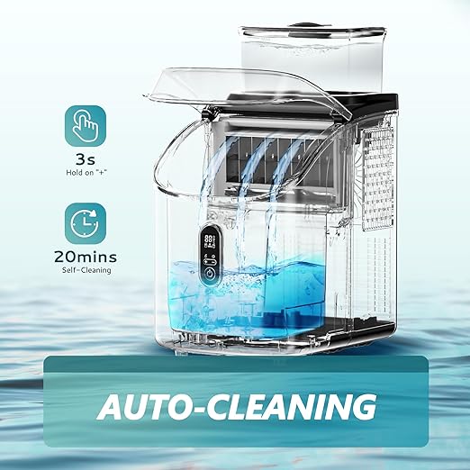 EUHOMY Ice Cube Maker Machine Countertop