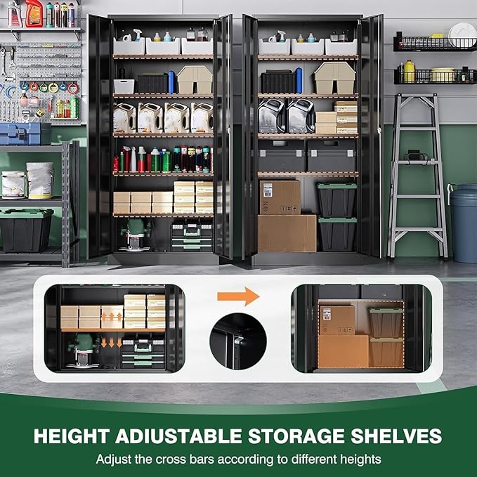Letaya Metal Garage Storage Cabinets
