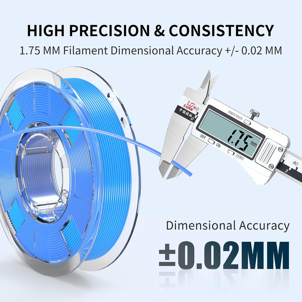 RAMBERY 200gx16 PLA+ Filament Bundle 1.75mm, 16 Colors PLA Plus 3D Printing F...