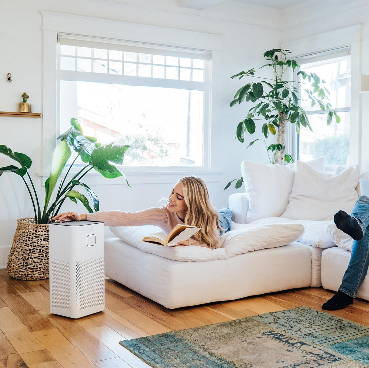 Medify MA-50 Air Purifier V3.0 with HEPA Filter | 2,640 ft² Coverage in 1hr f...