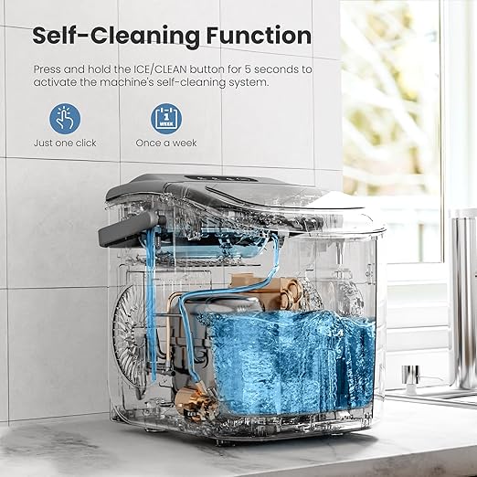 Portable Countertop Ice Maker Machine