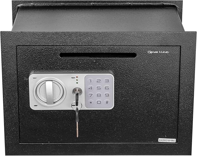 Genie Hand – Time Delay Safe, Anti Robbery Safe Box, Timed Controlled Opening –