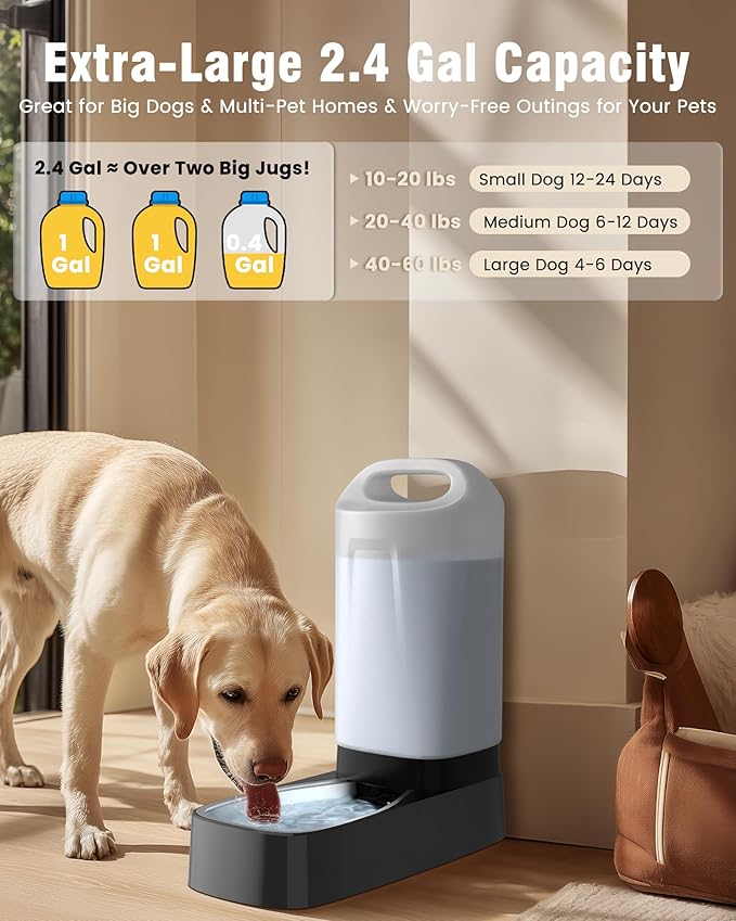Automatic Dog Water Bowl Dispenser