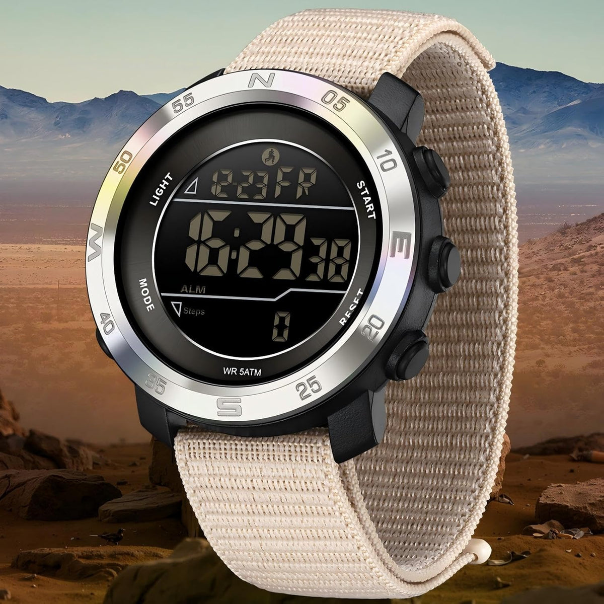 Pedometer Watches for Men Women Step Counter Watch No Phone No App Needed