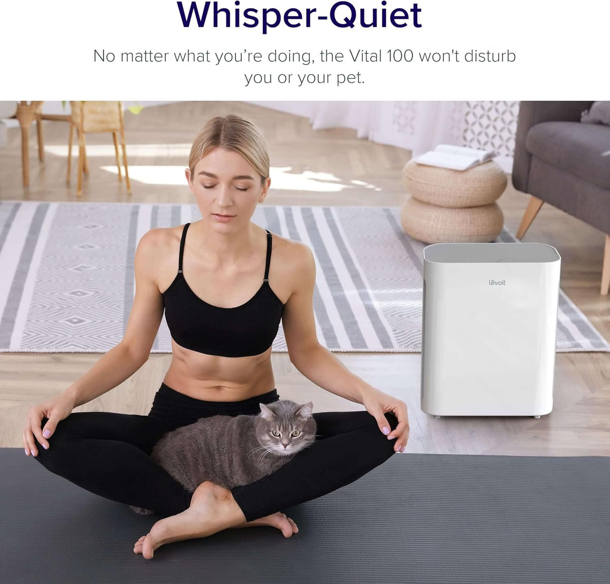 Levoit Air Purifier for Home Bedroom Small Room, Quiet Operation