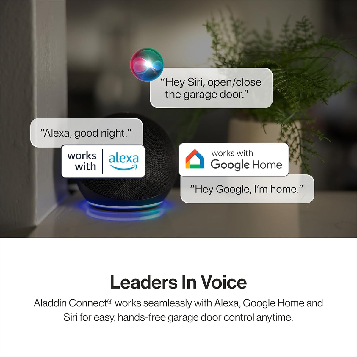 Genie Aladdin Connect Smart Garage Door Controller, Single Door Kit ALKT2-R