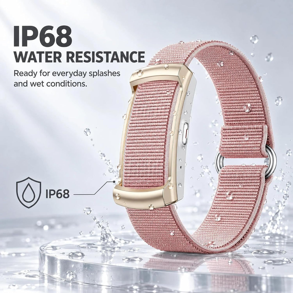Screenless Fitness Tracker for Women, 24/7 Activity Health Tracker