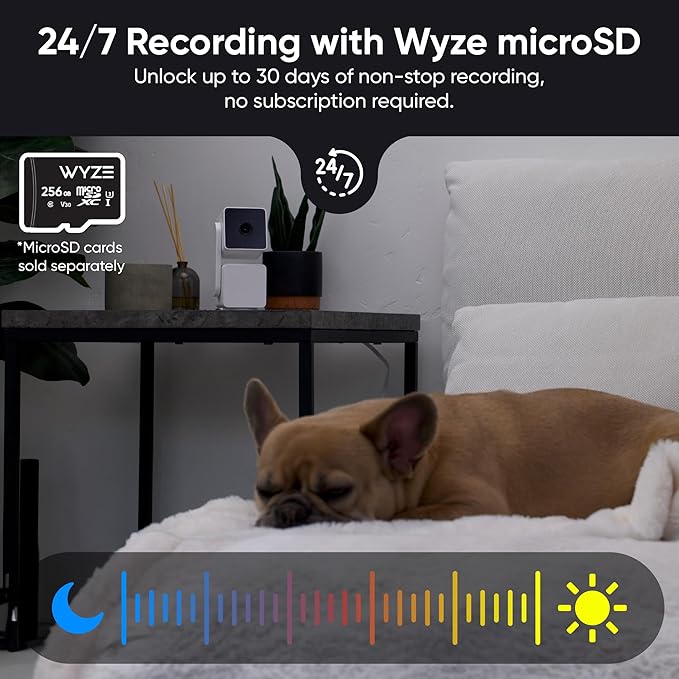 WYZE Cam Pan v3, Indoor/Outdoor IP65-Rated 1080p Pan/Tilt/Zoom Wi-Fi Smart Home