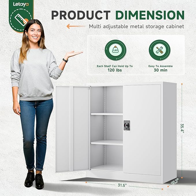 Letaya Metal Storage Cabinets