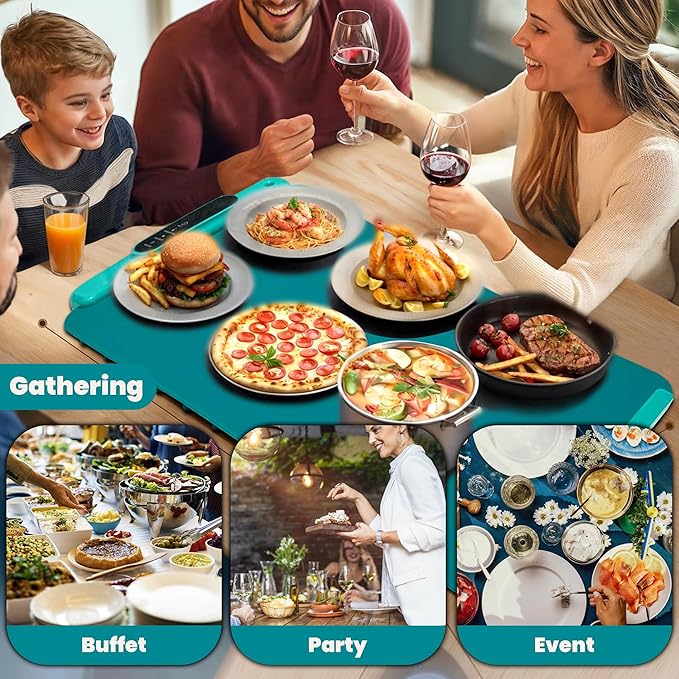 Food Warming Mat – 24" Electric Buffet Heating Tray
