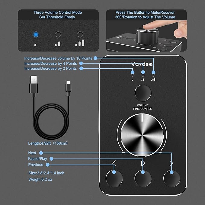 Vaydeer Volume Control Knob