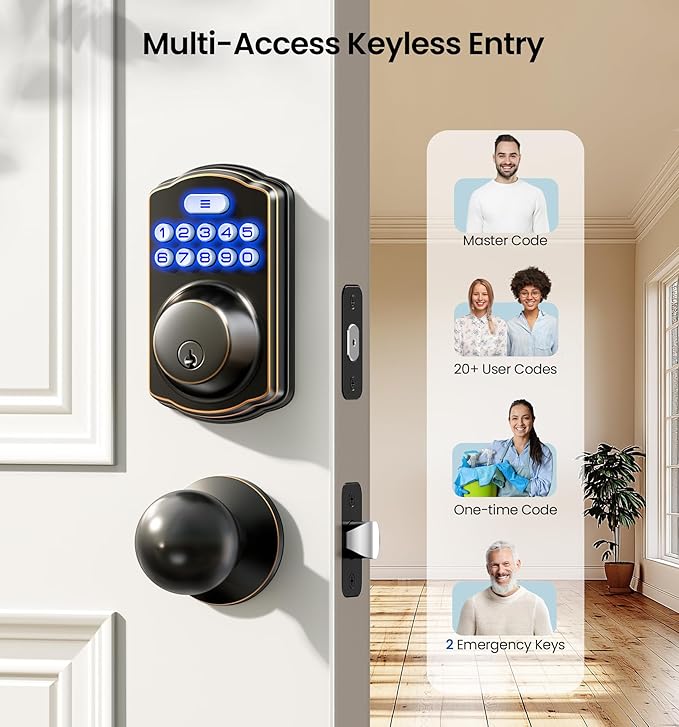 Veise Keyless Entry Door Lock