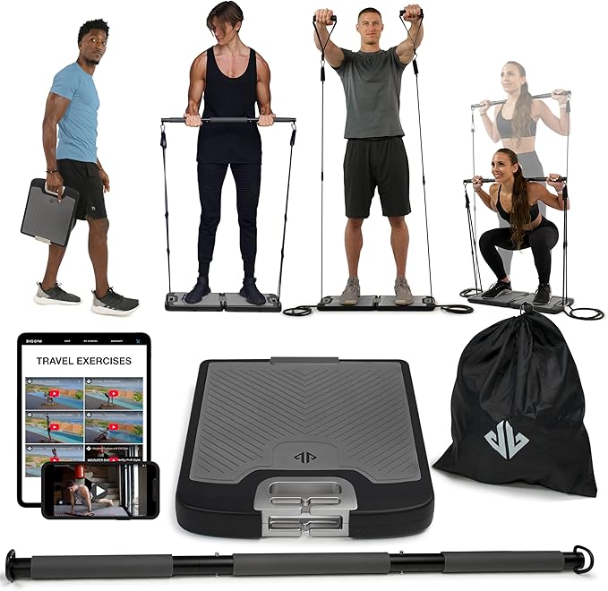 EVO Gym - Portable Home Gym Strength Training Equipment, at Home Gym | All in