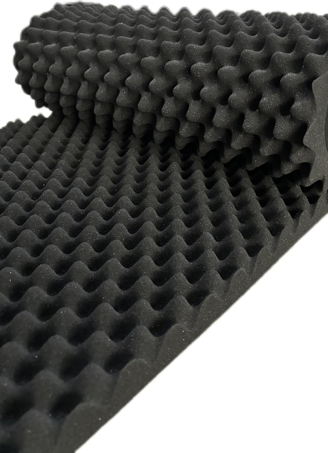 4 Pack Egg Crate Foam Sound Proof Foam Panels for Walls,48''X24'&...