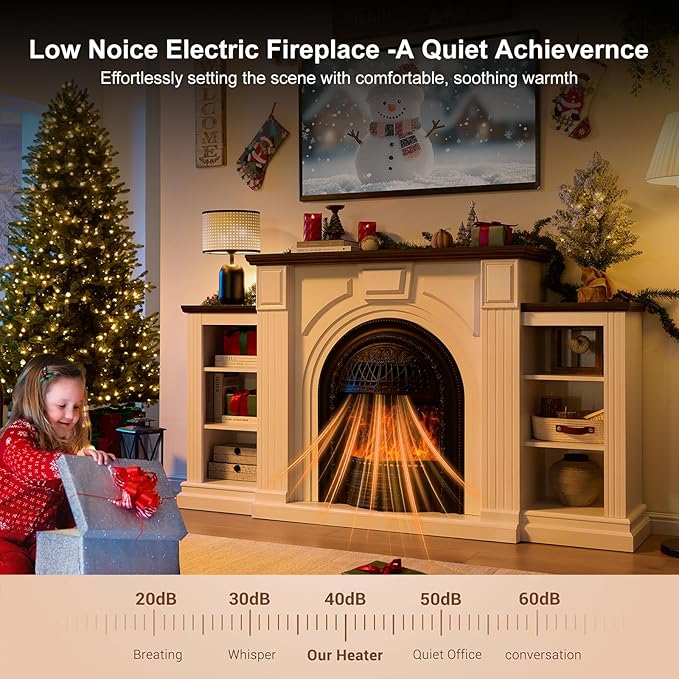 Farmhouse Electric Fireplace