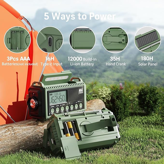12000 Emergency Radio, NOAA Weather Radio