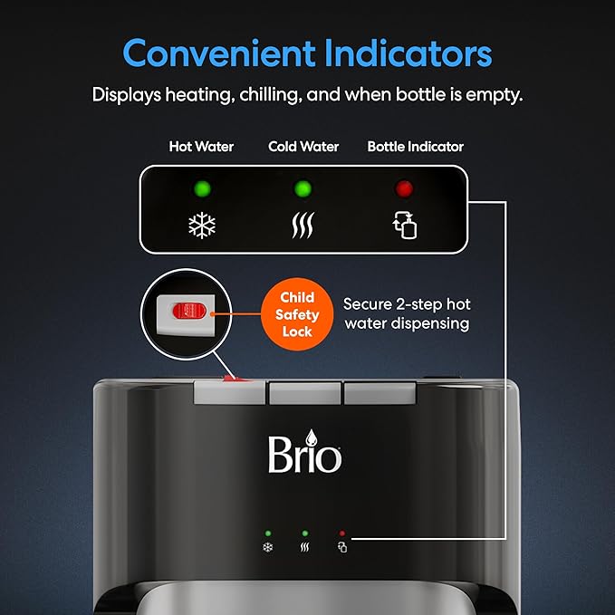 Brio Bottom Loading Water Cooler Dispenser