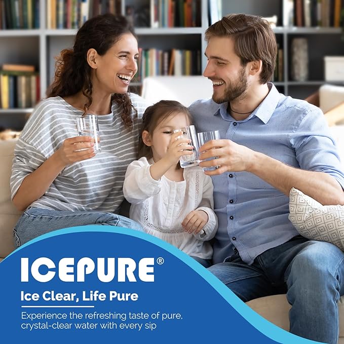 ICEPURE DA29-00003G Refrigerator Water Filter Replacement (4PACK)