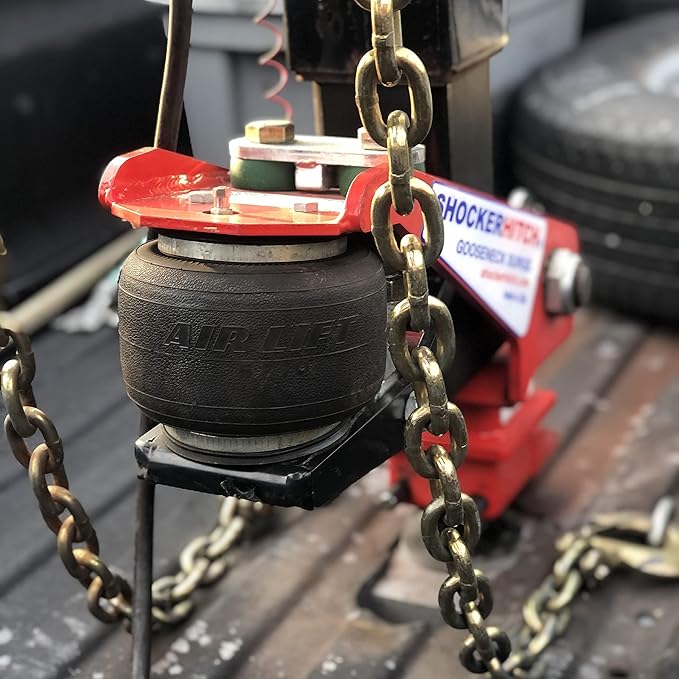 Shocker 30K Gooseneck Surge Air Hitch & Shift Lock Coupler