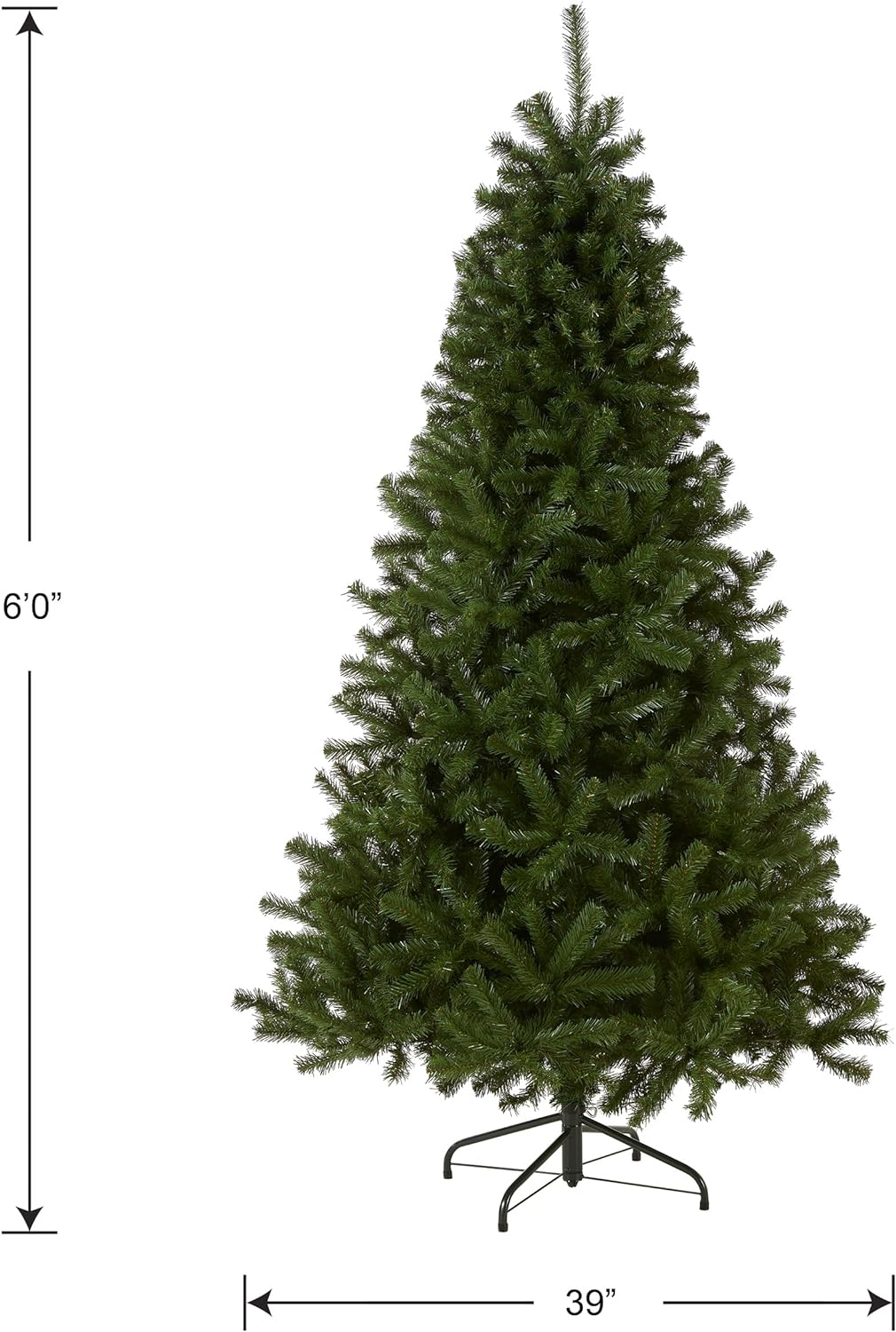 National Tree Company 6ft Unlit North Valley Spruce Christmas Tree