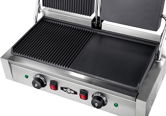 KWS CPM-23 3400W Electric Panini Press Maker