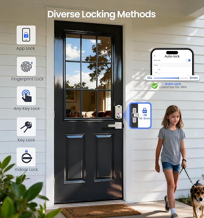 Veise VE017-B Fingerprint Smart Lock