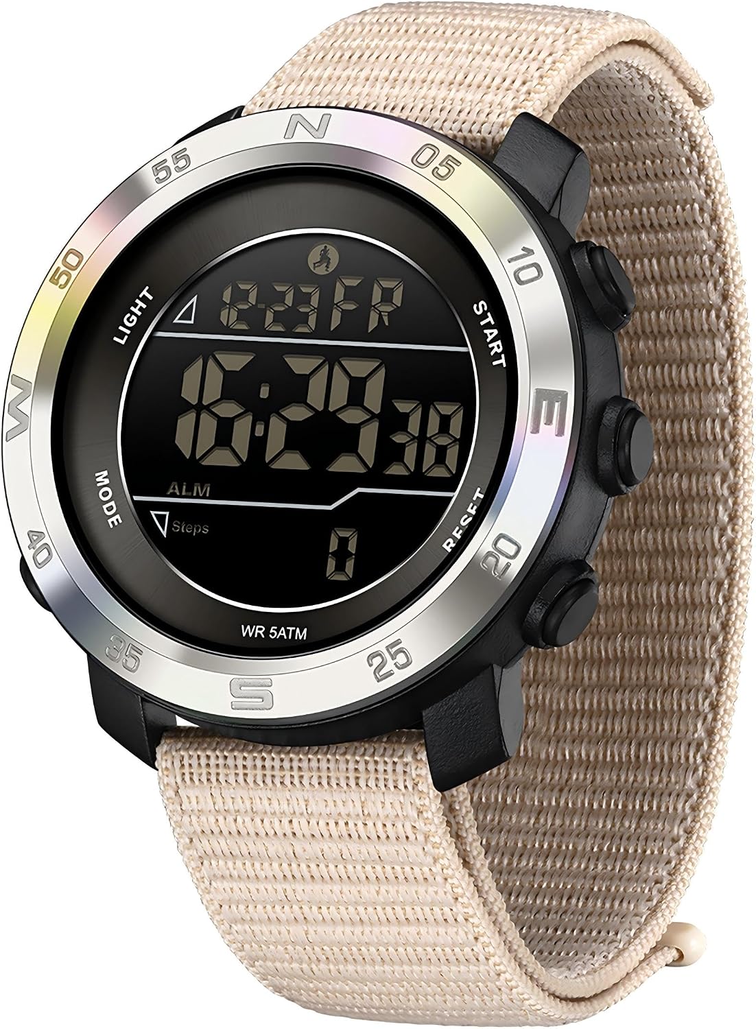 Pedometer Watches for Men Women Step Counter Watch No Phone No App Needed
