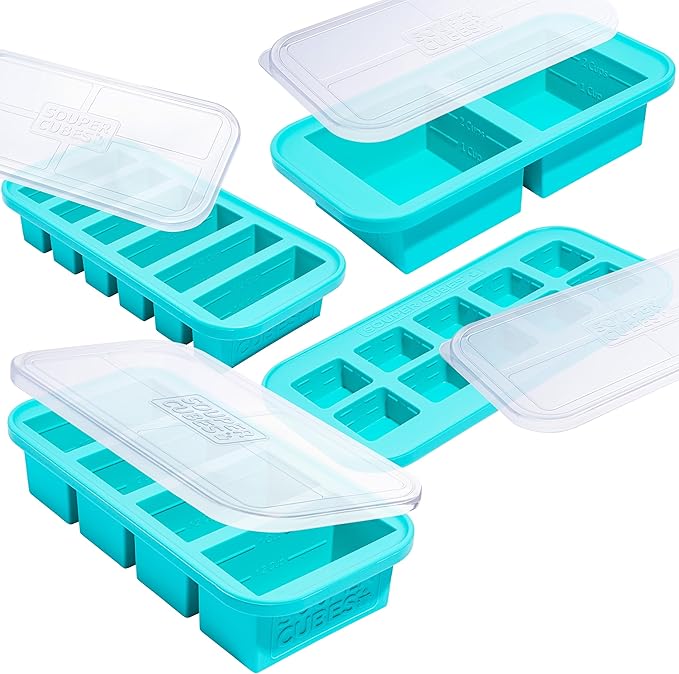 Souper Cubes Silicone Freezer Molds Gift Set