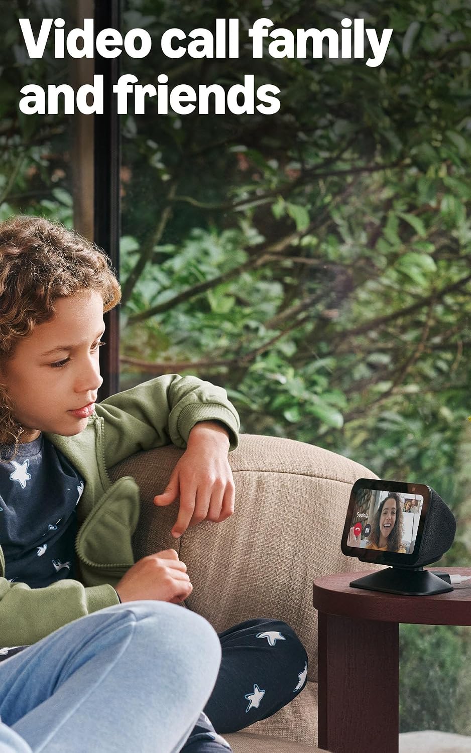 Like-New Amazon Echo Show 5 (newest model), Smart display, Designed for Alexa...