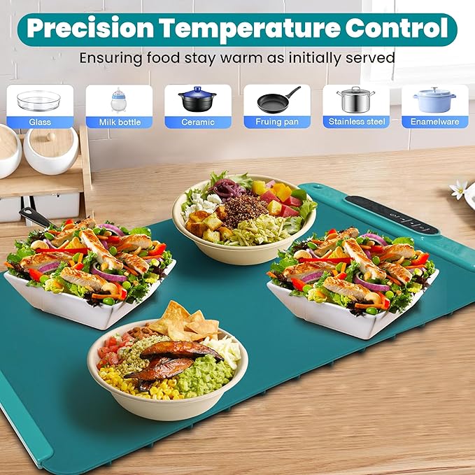 Food Warming Mat – 24" Electric Buffet Heating Tray