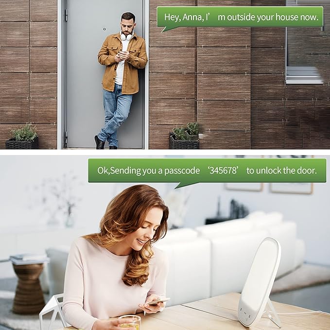 Harfo Smart Door Lock, Heavy Duty 5 in 1 Keyless Entry Door Lock, Full App