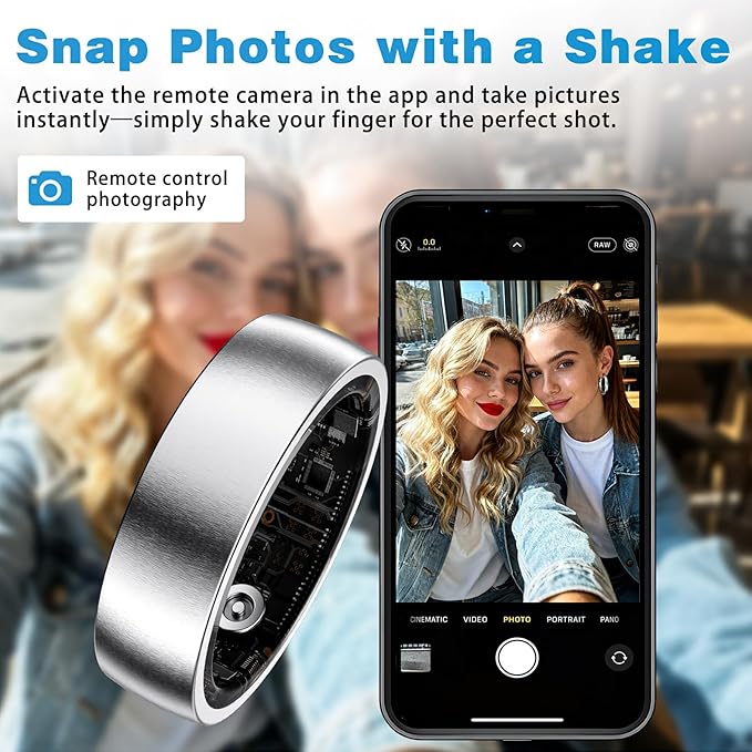 S SECRETTOP Smart Ring Fitness Tracker